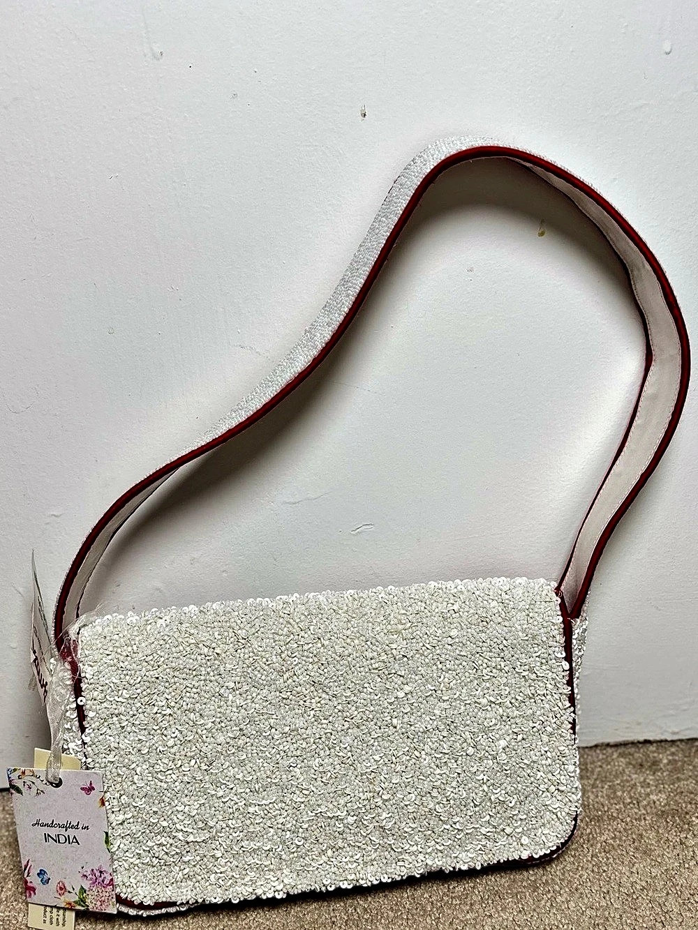 NWT Viral Tomato Beaded Purse TJ Maxx Marshalls Find India - Picture 2 of 8